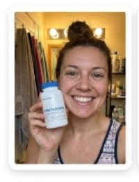 Customer review of an oral health supplement
